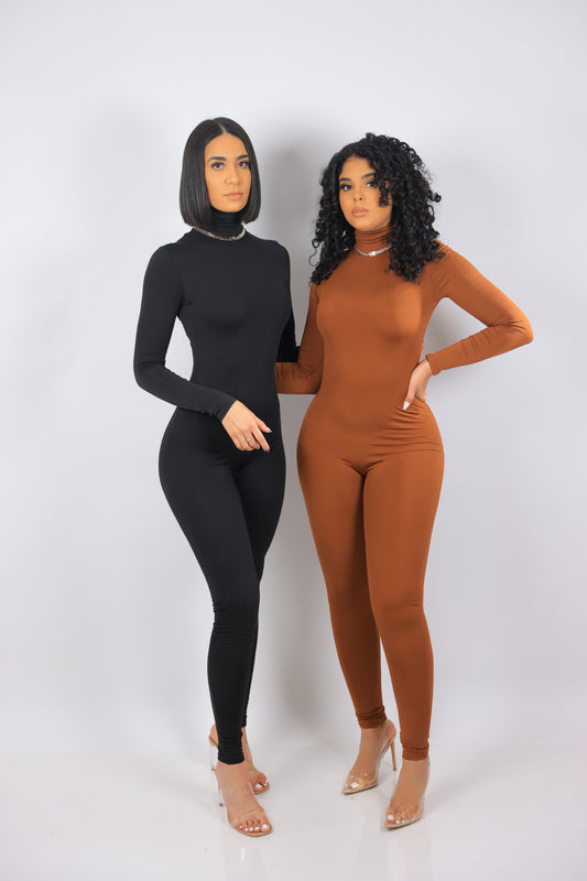 MUST HAVE JUMPSUIT BROWN