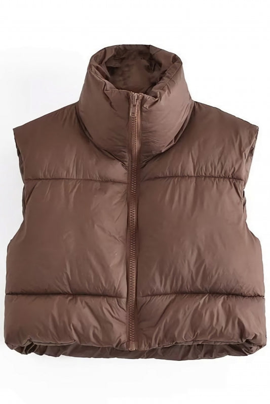 MY FAV VEST BROWN